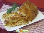 Вертута с пармезаном, курицей и томатами